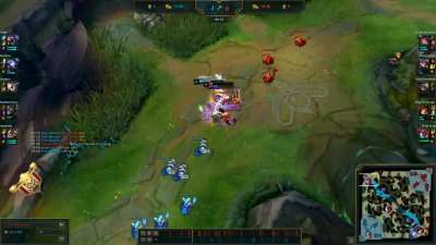 New to irelia, thought this plau was pretty sweet even though lvl advantage