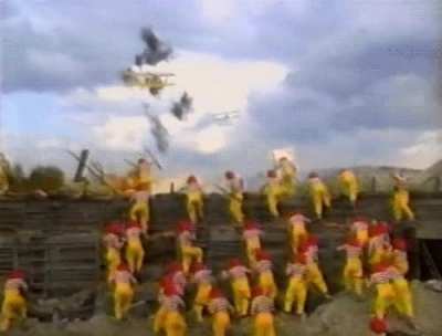 The fast food war of 1986 involving McDonald's