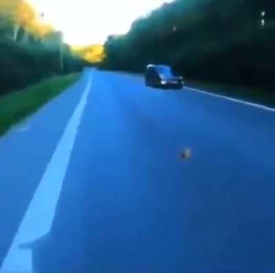 Quick, pull over!
