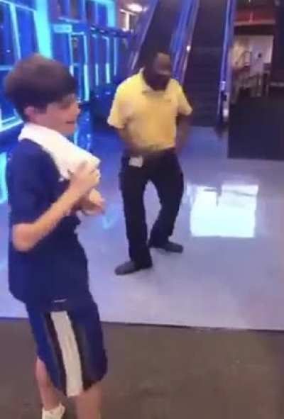 Throwback to when the AAA Security Guard danced to Don’t Trust the Process chants