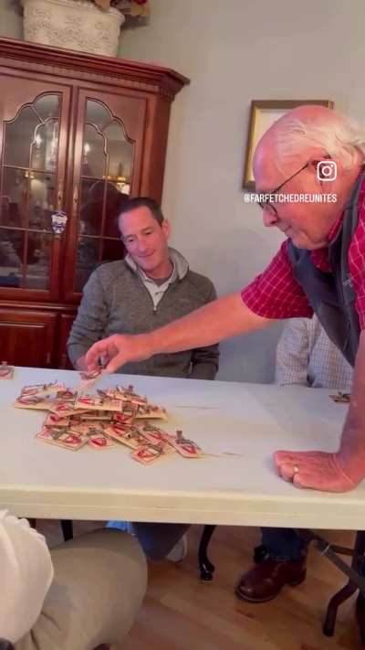 Mousetrap jenga