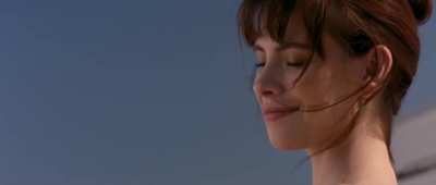Mathilda May milking out her tit to a boy (1994)