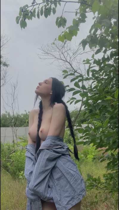 Alone at the lake