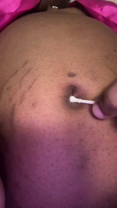 Up close cleaning