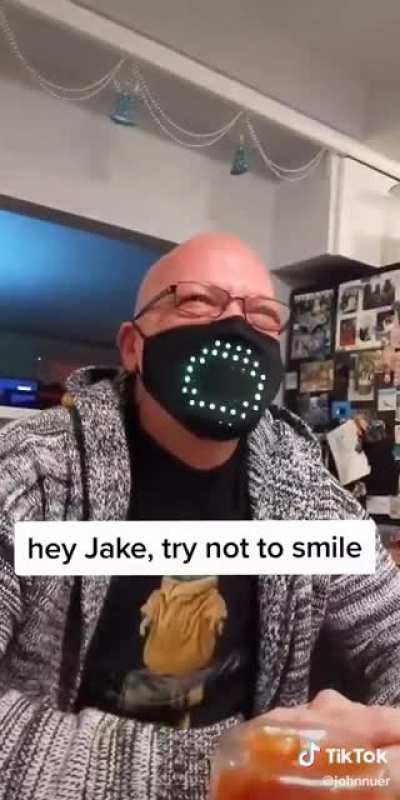 You and your mask being bros😆