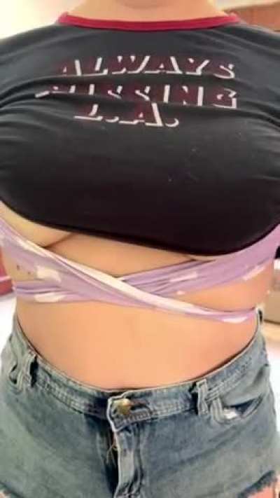 My first titty drop