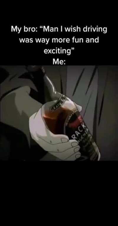 A true booze bro 🙏