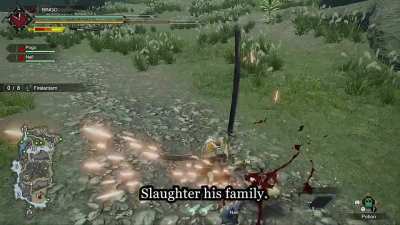 petting the dog