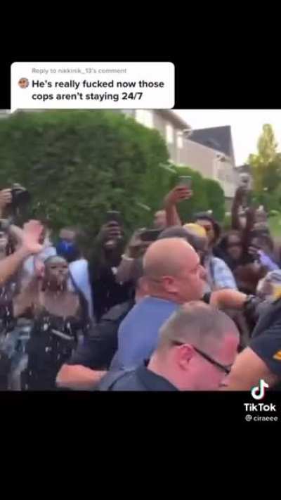 When a racist neighbor challenge you and even gave away his address…