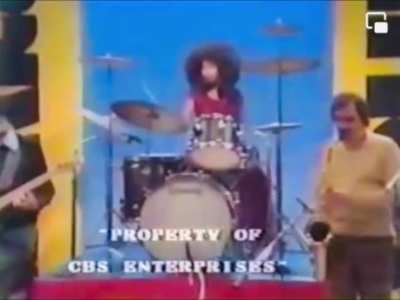 Chaka Khan playing the drums - 1976
