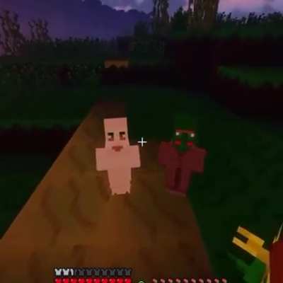 “Here comes the trick or treaters”