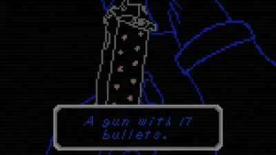 A gun with 1 bullet 