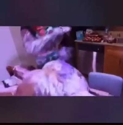 What I see when someone says “Imma clap them cheeks.”