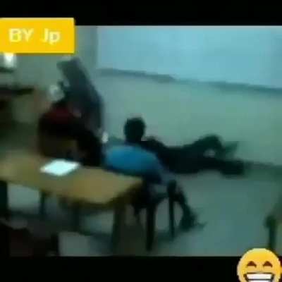 Just a normal day at school