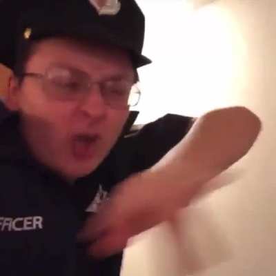 Getting locked in for the first time and dying at the front door