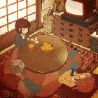[GIF]What goes on under the kotatsu