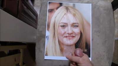 Dakota Fanning Cum Tribute 10