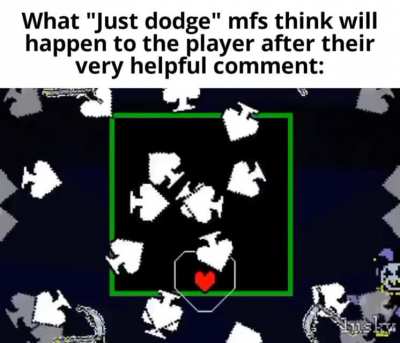 It's not helpful at all