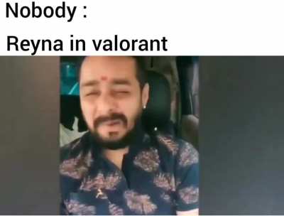 Reyna hehehe moment