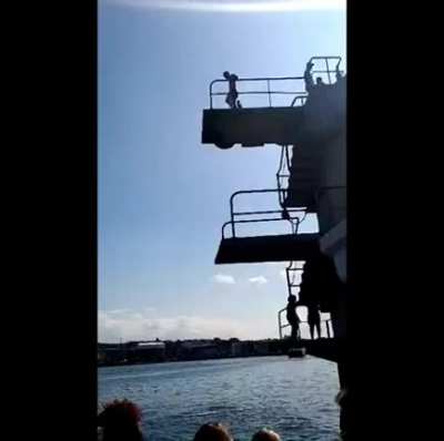 Don’t land on your back!