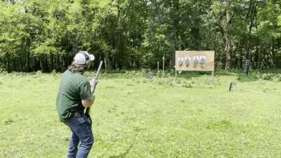 Joe Biden home defense training