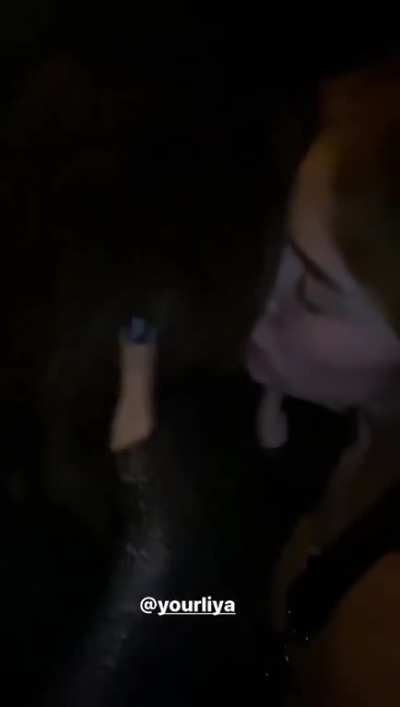 Liya & Jia Kissing