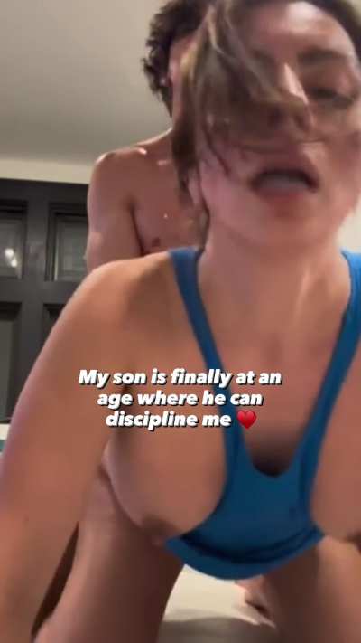 He puts me in my place.