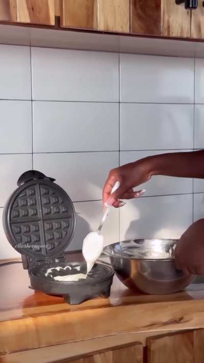 Walking into the kitchen after the night before, you see this & you feel like a King