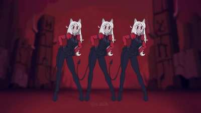 I animated the dog girl(s)!!
