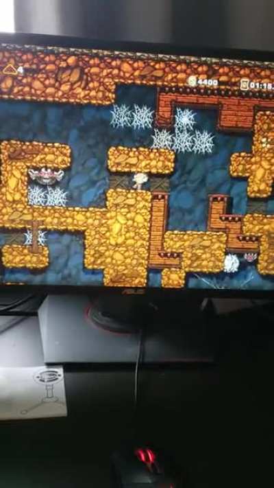The level has no path to the exit