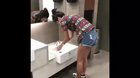 Hand drying dance