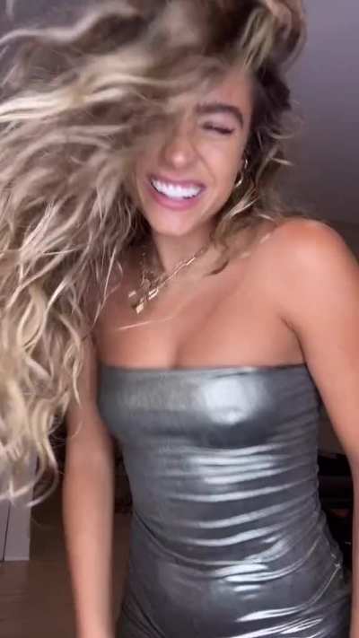 Shiny tight dress