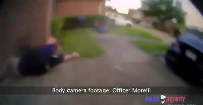 Guy definitely does not wanna be arrested
