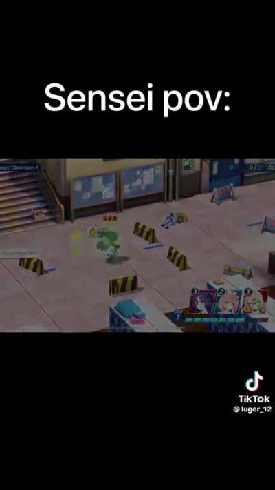 Sensei, I'm going in!