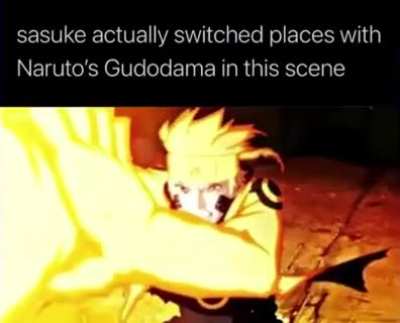 Did you notice that in the sasuke vs naruto final battle?