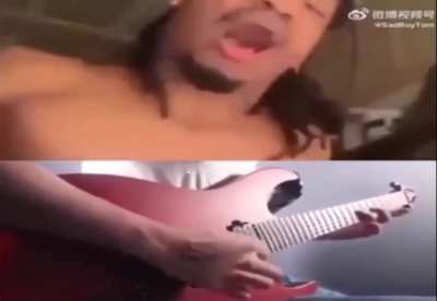 He is rock'in