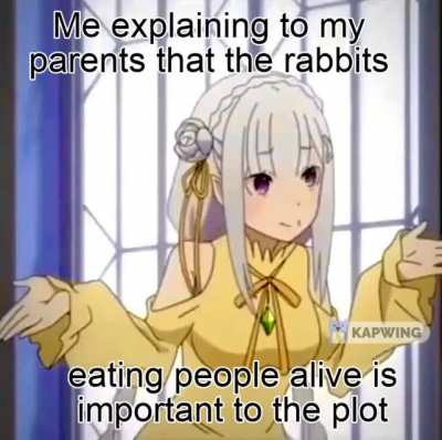 It’s selfish to eat without considering being eaten yourself.
