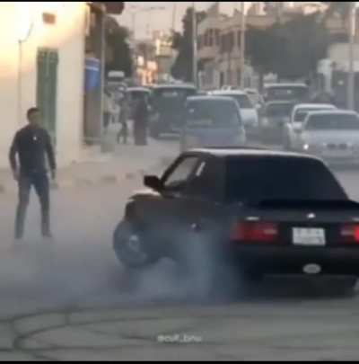 While I drift 