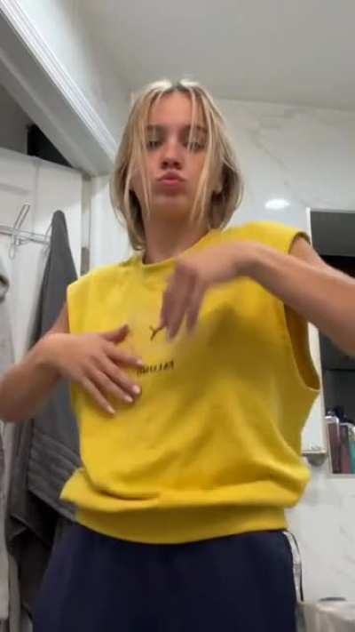 TikTok dancing
