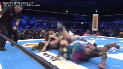 [[NJPW SAKURA GENESIS SPOILERS]] IWGP Women's Championship - Mercedes Moné vs AZM vs Hazuki