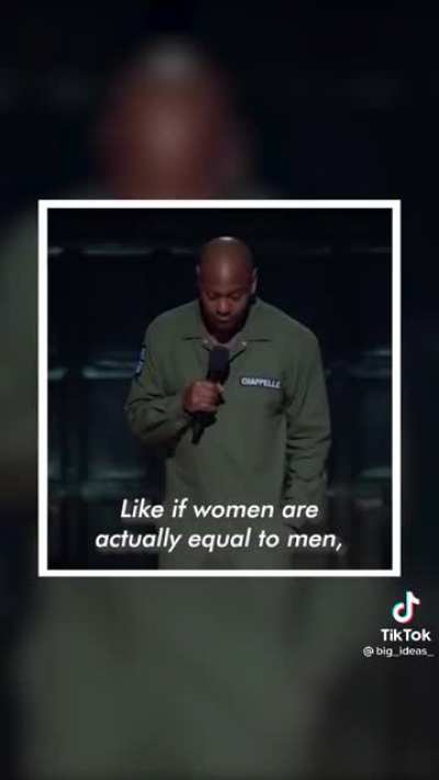 Well he's got a point...
