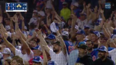 The Mets Win on a walk off Hit By Pitch against the Rangers