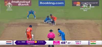 Sharma's retrieval in bowling department with a wicket