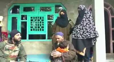 Sad Depressed Kashmiri terrorist, his wife & Indian Army's intervention to bring him home back.