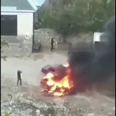 HMFT after I kick a burning car