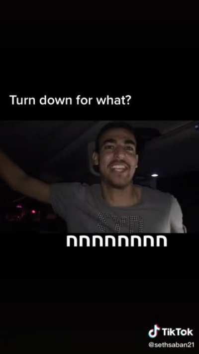 Turn down for what?