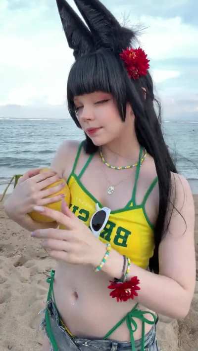 She not give melon back