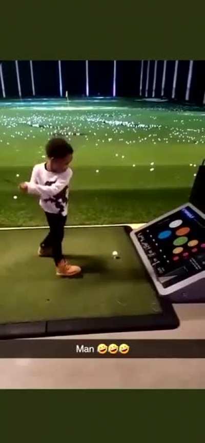 Golfing