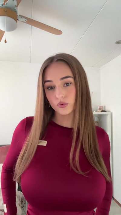 Cute Busty Brunette
