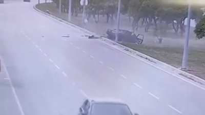 Miraculously two people survived